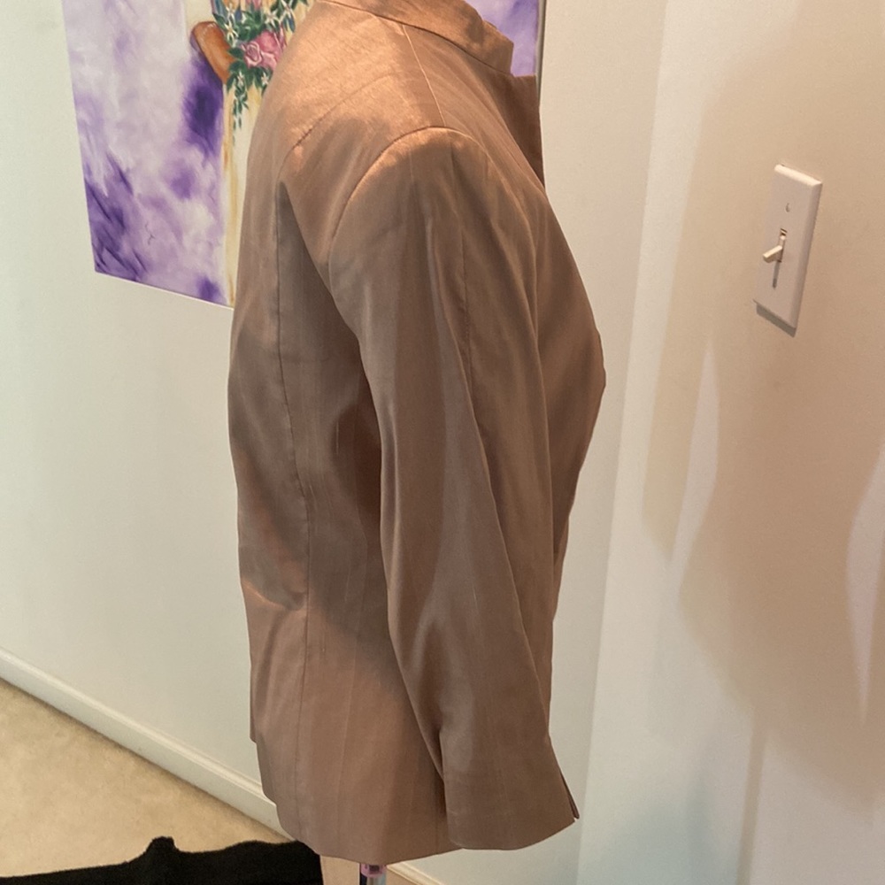 Jenne Mac Silk Cropped Jacket - image 6